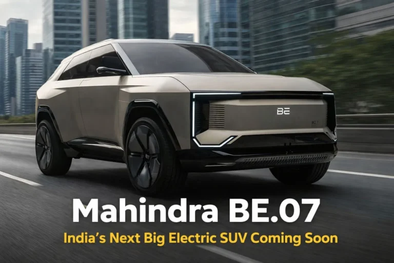 Mahindra BE.07 Electric SUV India