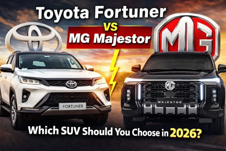 Toyota Fortuner vs MG Majestor
