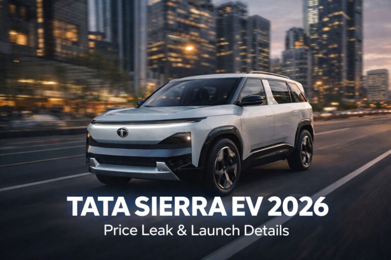 Tata Sierra EV 2026