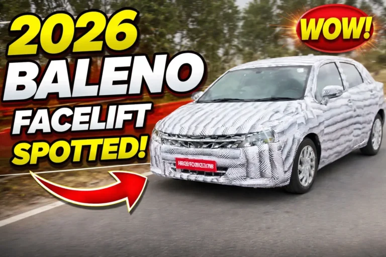 2026 Baleno Facelift