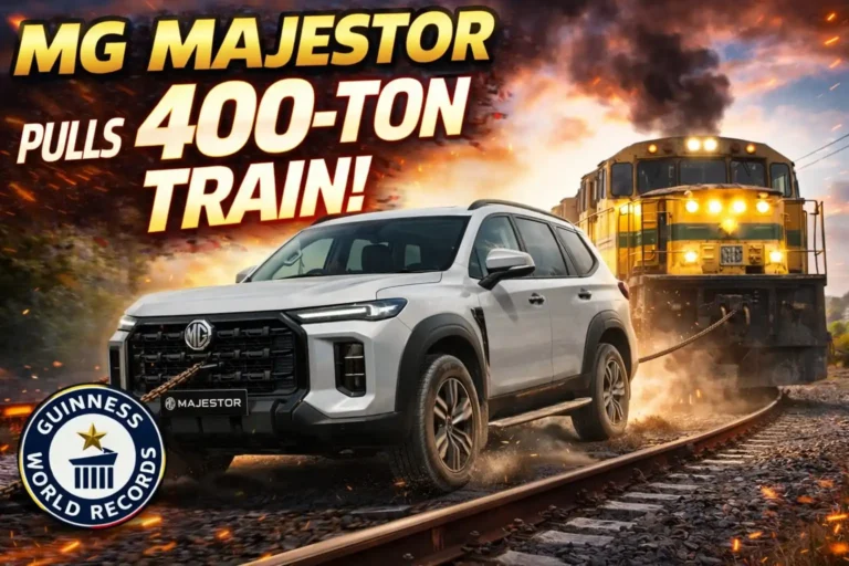 MG Majestor Guinness World Record