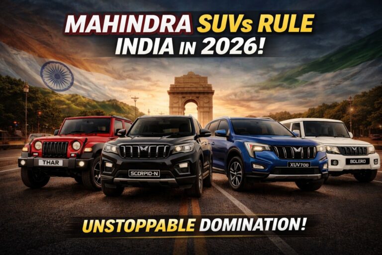 Mahindra SUV sales 2026