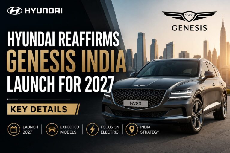 Genesis car India